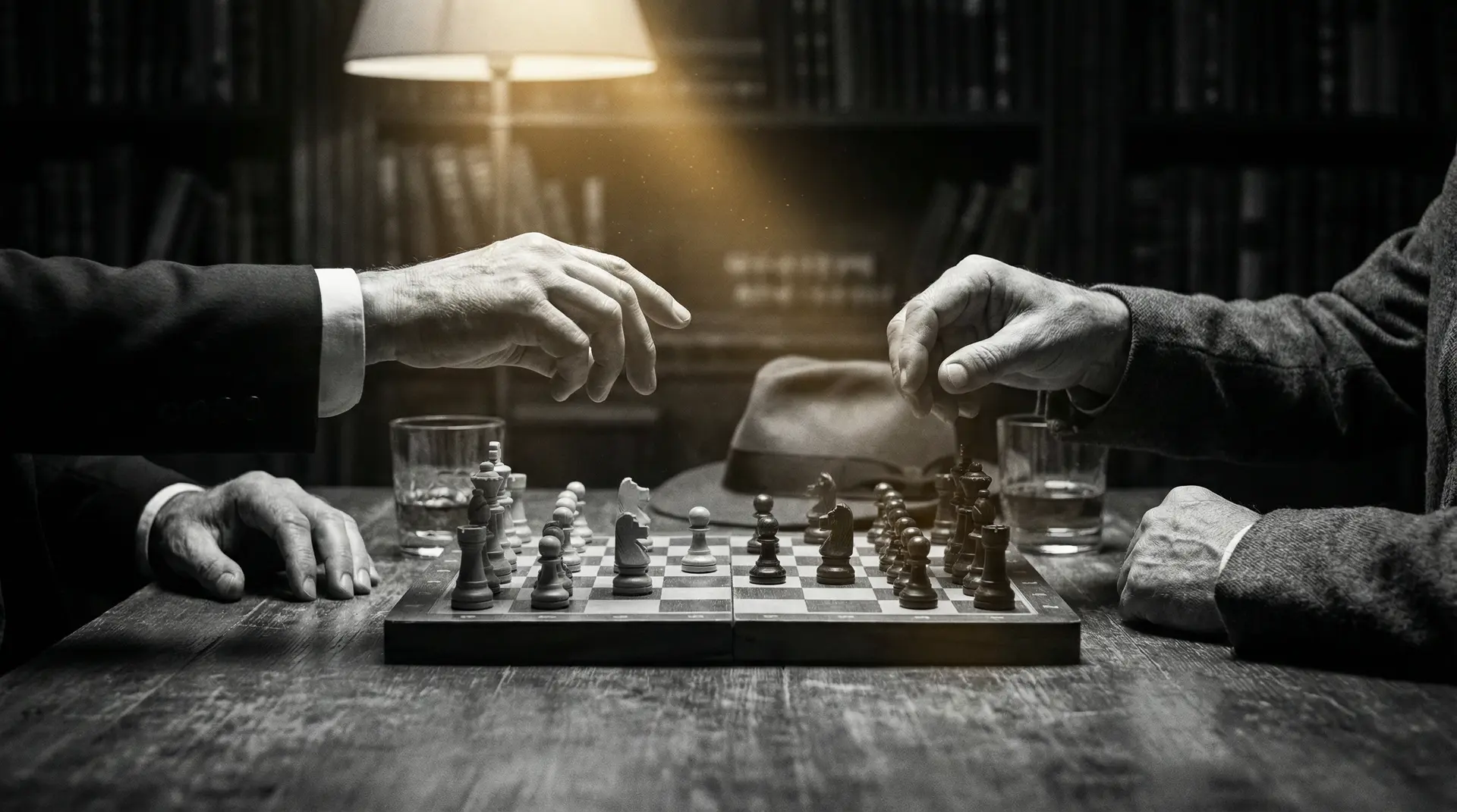 法证先锋第一部国语 艺术探索系列 - 非线性叙事，棋盘上的对弈象征命运的交错